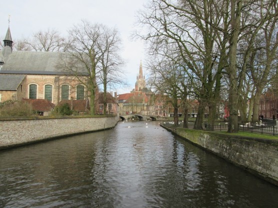 view at Church of our lady (Onze-Lieve-Vrouwe kerk)