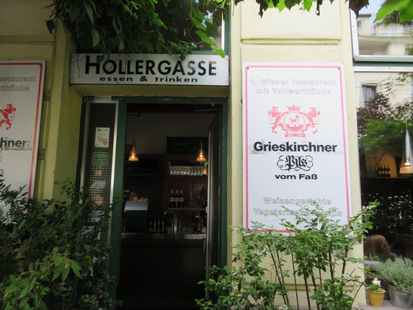 Hollerei, Vienna, entrance