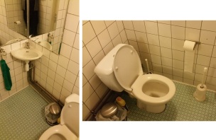 toilets at De Klein keuken, Kortrijk